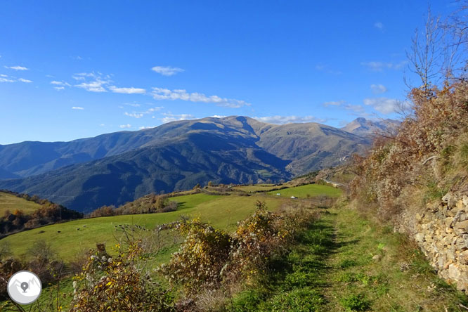 Tornafort i la vall de Siarb des de Sort 1 