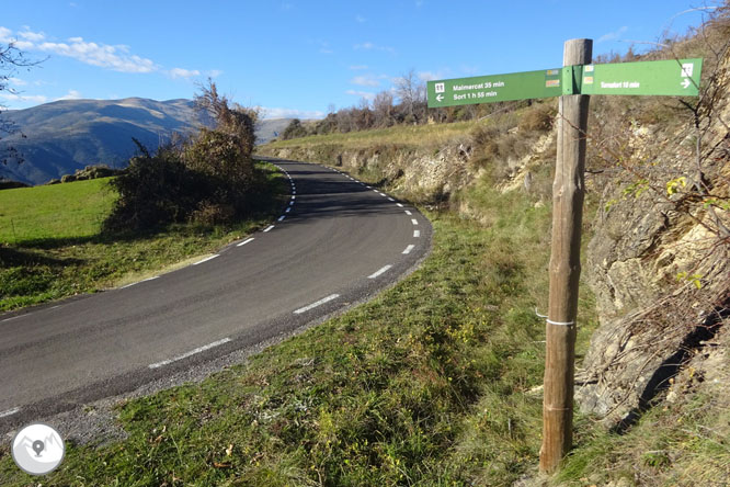 Tornafort i la vall de Siarb des de Sort 1 