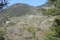 Vista a Sant Serni de Nagol.