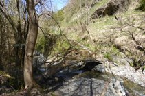 Pont sobre el riu d´Auvinyà.