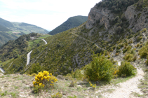 Arribant a coll de Jou.