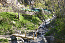 Pont sobre el riu d´Aixirivall.