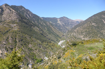 Vistes cap al N des de la cruïlla de Sant Martí.