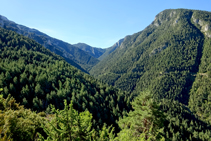 Vall del torrent de Fontllebrera.