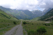 Vista de la vall d´Otal des de la seva capçalera.