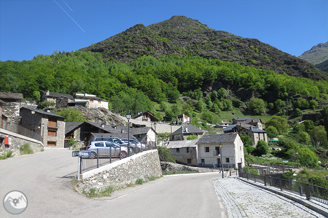 Vall de Riqüerna i camí de Rus des de Capdella 1 