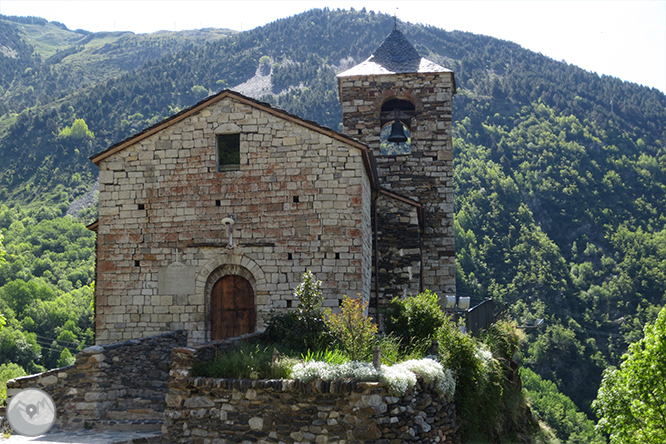 Vall de Riqüerna i camí de Rus des de Capdella 1 