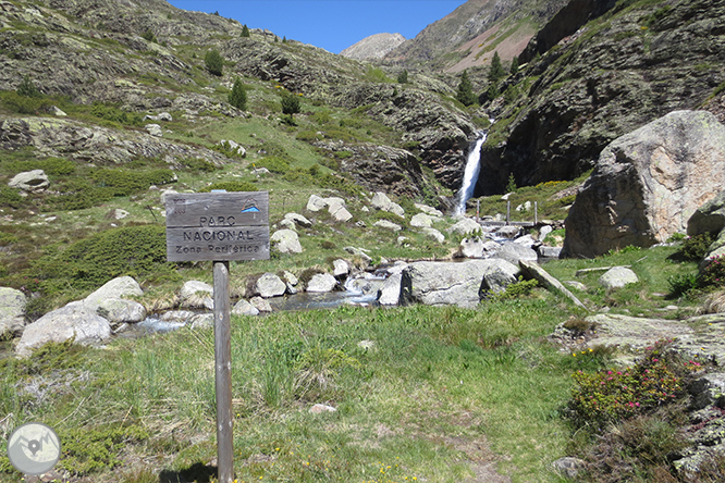 Vall de Riqüerna i camí de Rus des de Capdella 1 