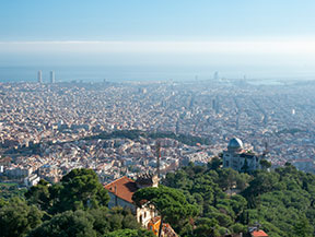 De Vallvidrera al Tibidabo per la font de la Budellera