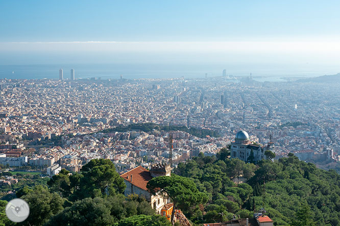 De Vallvidrera al Tibidabo per la font de la Budellera 1 