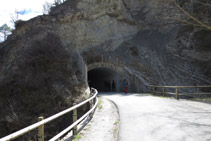 Tercer túnel de la Via del Nicolau.