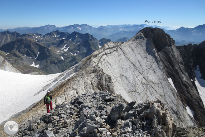 Del Gran Vignemale (3.298m) al Montferrat (3.219m) des d