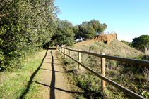 Camí al mirador de les Guilloteres.