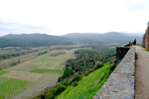 Vistes des del castell (fora de ruta).