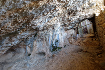 Interior de l´ermita de Sant Joanet.