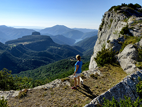 La Rocallarga des de l´Avenc